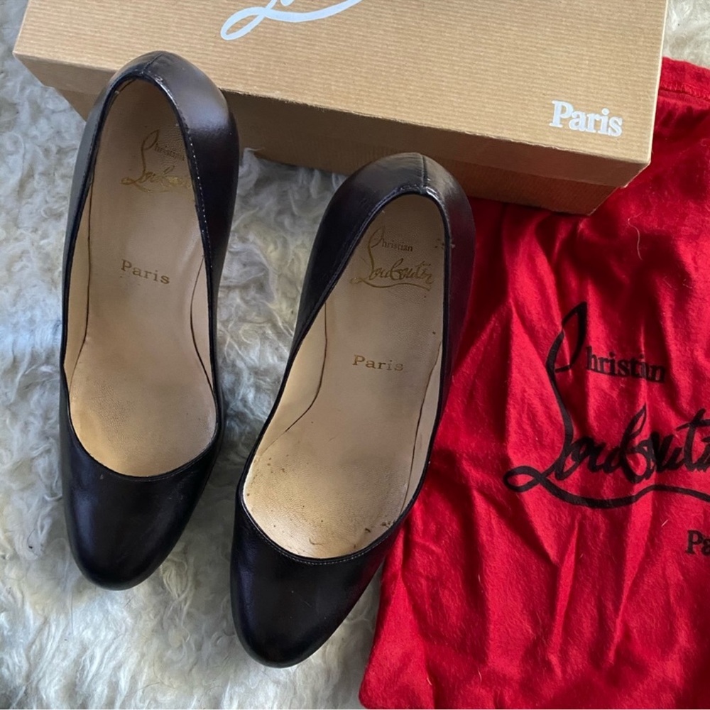 Christian Louboutin New Simple 120 size 39 Bronze.- last pic with more details